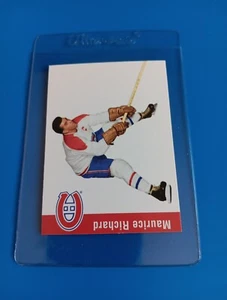 Maurice Richard #65 1994-95 Parkhurst Missing Link Card Montreal Canadiens - Picture 1 of 2
