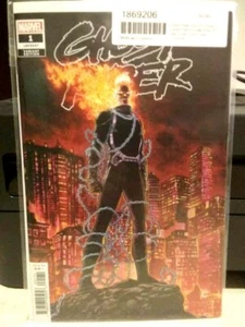 GHOST RIDER 2019 1 NM Aaron Kuder King of Hell Variant Cover Ed Brisson - Picture 1 of 1