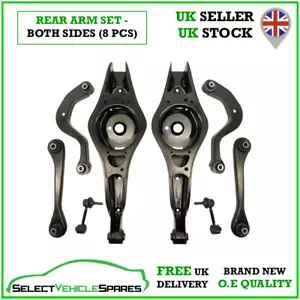 NEW VW GOLF MK5/MK6 DRIVERS & PASSENGER REAR SUSPENSION CONTROL ARM SET x8 04-12 - Picture 1 of 4