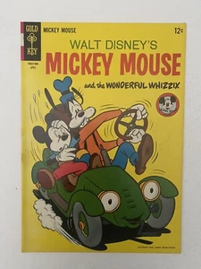 Walt Disney's Mickey Mouse #100 Wonderful Whizzix RARE Gold Key 1965 - Picture 1 of 4