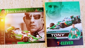 2006 &'07 Tony Kanaan, or - T.K.- 7-Eleven Honda Indy Car Hero Cards - Picture 1 of 6