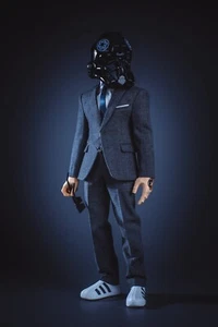 trickyman12 1/6 Action Figure 12" (STOPWARS CLASSY TROOPER GRAY SUIT) - Picture 1 of 13