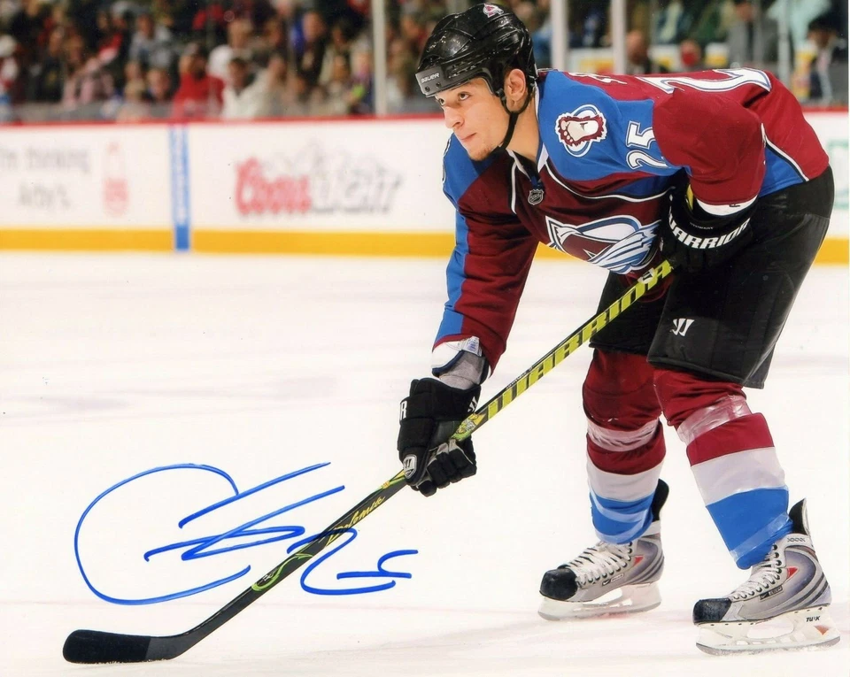 FOTOGRAFÍA 8X10 FIRMADA POR CHRIS STEWART COLORADO AVALANCHA CERTIFICADO DE AUTENTICIDAD Foto 1 de 1