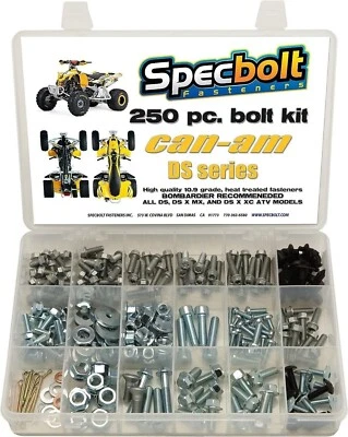 Can-Am DS Series 250pc Bolt Kit Renegade 650 850 1000 Outlander 570 650 800 1000 - Image 1 of 4