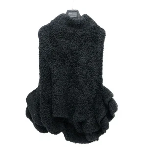DOLCE&GABBANA Cape Apparel poncho wool Black - Picture 1 of 9
