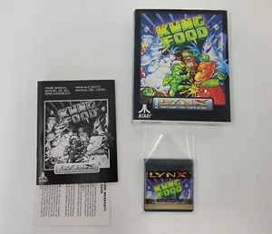 Kung Food Atari Lynx [CIB] TESTED WORKS - Picture 1 of 6