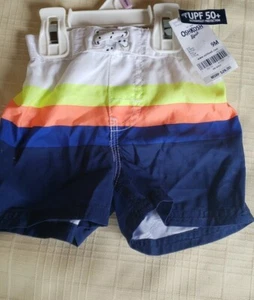 OshKosh Baby Junge Badeanzug Badehose Neu mit Etikett 9m Monate UPF 50+ - Bild 1 von 5