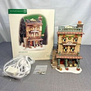 Vintage 1999 Dept 56 Heritage Collection Dickens Village Series Leed's Oyster House - Bild 1 von 18