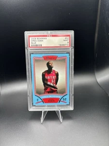 GREG ODEN 2008-09 BOWMAN BLUE CARD #52 /499 PSA 9 Ohio State OSU Trail Blazers - Picture 1 of 2