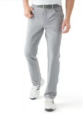 Мужские тренировочные брюки для гольфа Greg Norman 32X34 серые 5 карманов эластичные - Изображение 1 из 4