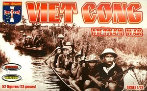 Juego de figuras Orion Models 1/72 VIET CONG Guerra de Vietnam - Imagen 1 de 3