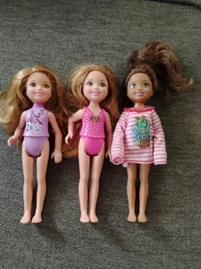 3 bambole Barbie Chelsea & Friends - Foto 1 di 5