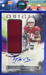 Trey McBride 2022 Panini Origins Auto #176 Arizona Cardinals RC,MEM,AU - Picture 1 of 2