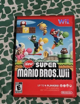 New Super Mario Bros. Wii (Nintendo Wii, 2009) Complete - image 1 of 4