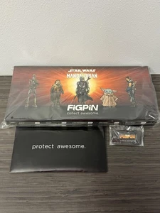 FiGPiN Star Wars Mandalorian Collector Set IG-11 Kuiil Child Cara Dune Sealed - Picture 1 of 6