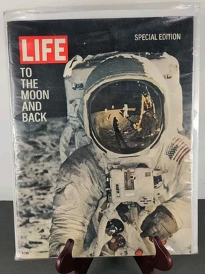 Life Magazine 'To The Moon And Back' SPECIAL EDITION 1969 NASA Moon Landing - Image 1 of 4