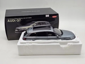 Kyosho 1/18 Audi Q7 Silver rare in box Japan - Picture 1 of 7