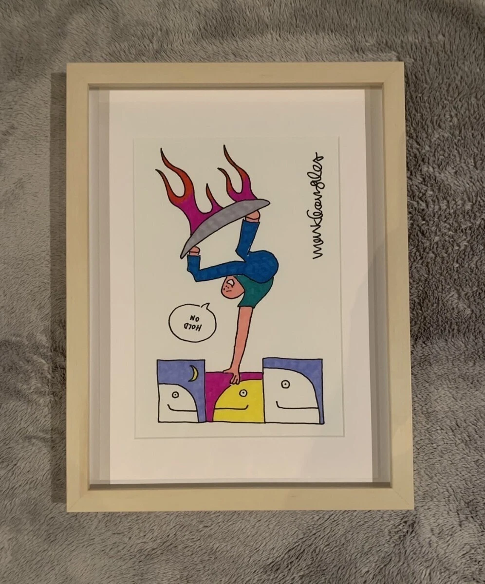 marc gonzales 直筆サイン入り 絵画 marc gonzales 直筆サイン入り 絵画 Mark Gonzales Painting | eBay