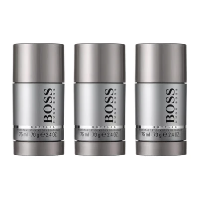 Hugo Boss Boss Bottled 3 x 75 ml Deostick Deodorant Deo Stick Set Herrenduft