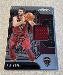2019-20 Panini Prizm Sensational Swatches #SS-KLV Kevin Love Cavaliers - Picture 1 of 2