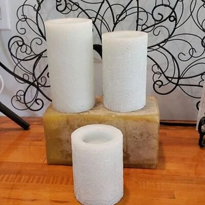 Sterno Home Impressions Wachs flammenlose Kerzen Blue Mist. Neu im Karton. - Bild 1 von 10