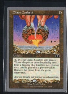 1998 Unglued Chaos Confetti Common - Picture 1 of 2