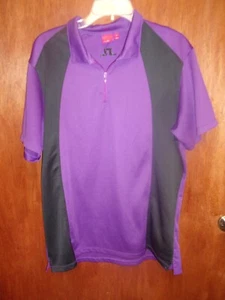 Men's J Lindeberg Zip Front Polo Shirt Size XL - Picture 1 of 1