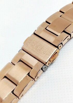 Reliquia Starla Fossil Stella Acero Inoxidable Reloj Piezas Correa Oro Rosa 18mm Foto 1 de 4