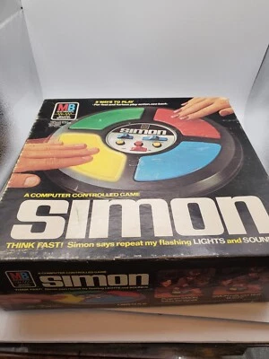 De colección 1978 Milton Bradley MB Simon Says Juego Electrónico Clásico Original... Foto 1 de 4