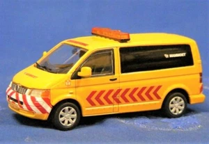 WSI 410035 VW Heavy Equipment Transport Escort Van - MAMMOET - 1/50 Die-cast MIB - Picture 1 of 2