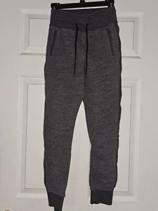 Lululemon Childrens Size 2 Sweat Pants, Gray And Black - Picture 1 of 16