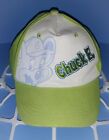 2011 CHUCK E. CHEESE Green Hat/Cap with Embroidered Logo and Adjustable Strap 