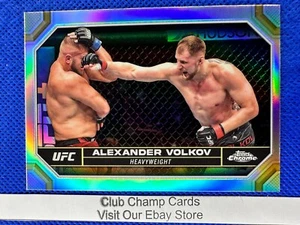 2024 #8 Alexander Volkov Topps Chrome UFC Refractor - Picture 1 of 2