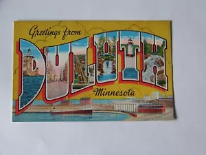 Duluth Minnesota MN lettera grande di auguri - Foto 1 di 2