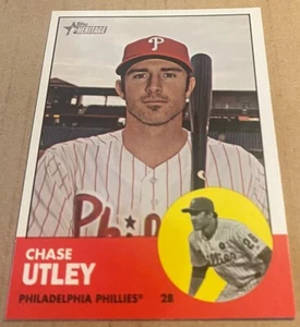 2012 TOPPS HERITAGE CARD #221 CHASE UTLEY NM-MT CONDITION - Picture 1 of 2