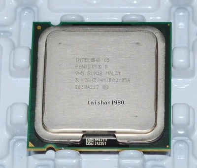 Intel Pentium D 945 3.4 GHz LGA 775 CPU SL9QQ 4M/800 Presler Dual Core Processor - Image 1 of 3