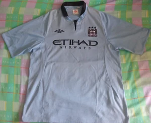 Camiseta Trikot Shirt MANCHESTER CITY Umbro Size XL Year 2012 Vintage - Imagen 1 de 7