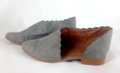 Zapato de vestir informal moderno tacones altos talla 8,5 gris qupid gatito corto Foto 1 de 3