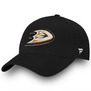 Men's Anaheim Ducks Basic Fan Structured Adjustable Strap OSFM Hat Cap Hockey - Picture 1 of 4