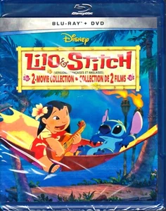 DISNEY LILO & STITCH 2 MOVIE COLLECTION BLURAY & DVD SET with Kevin McDonald - Picture 1 of 2