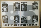 Rush Neil Peart Louie Bellson Larry Mullen 1985 Ad-Readers Poll Results 2 pg Ad