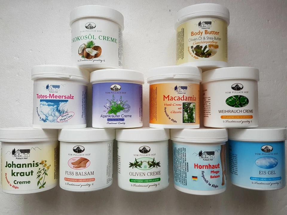 Hautcreme Vom Pullach 250ml/500m 36 verschiedene Sorten  Auswahl - Bild 1 von 1