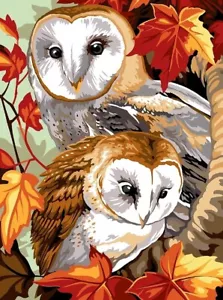 Margot de Paris Tapestry/Needlepoint Kit – Owls on Watch by Atlascraft - Picture 1 of 1