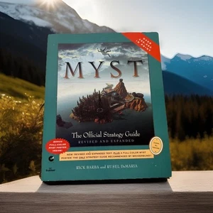 MYST The Official Strategy Guide Revised And Expanded Edition w Poster / Journal - Afbeelding 1 van 9