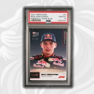 PSA 10 - /99 Max Verstappen #84 Where it began - 2021 Topps Now F1 - Picture 1 of 5