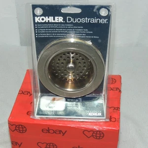 Kohler Duostrainer Spülbeckensieb Nickel gebürstet R8799-C-BN | Neu mit Fehler LESEN - Bild 1 von 14