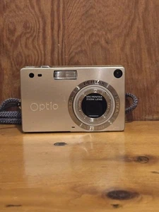 PENTAX Pentax Optio S4 4.2MP (Used) Digital Camera - (Tested & Works) Silver - Picture 1 of 6