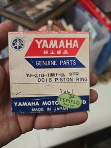 NOS Yamaha YJ2 OEM Piston Standard Size Genuine 113-11601-02 - Picture 1 of 4