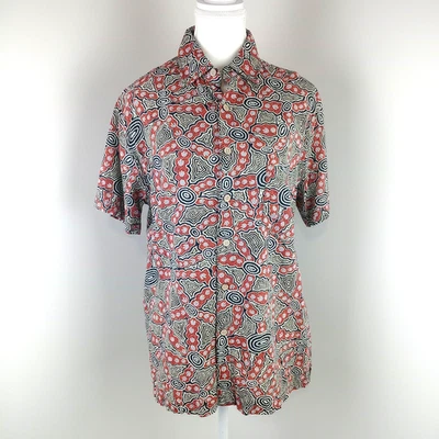 Camisa Kingston Grange Bambú Mezcla Algodón Estampado Indígena XS Bambú Soñar Foto 1 de 4