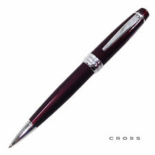Cross ballpoint pen Bailey red x silver color AT0452-8 twist type KH08568